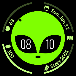 图标图片“Alien: Watch Face”