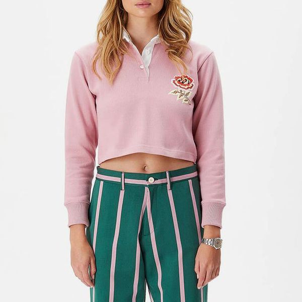 Rowing Blazers Cropped Rugby Polo