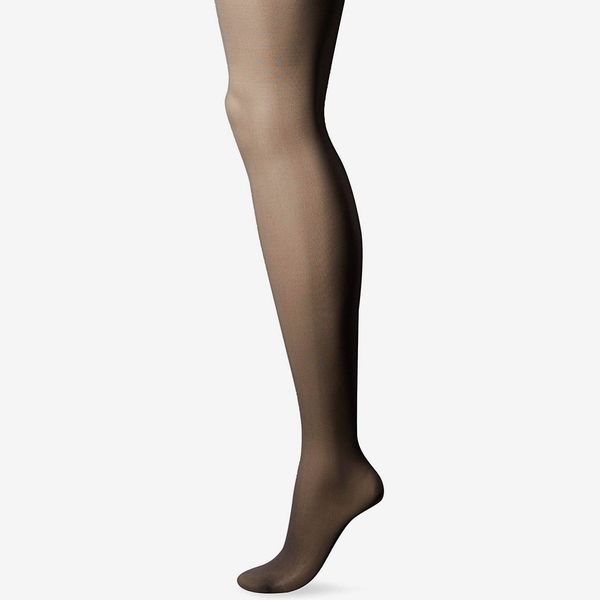 L’eggs Women’s Sheer Energy Control Top Pantyhose in Jet Black