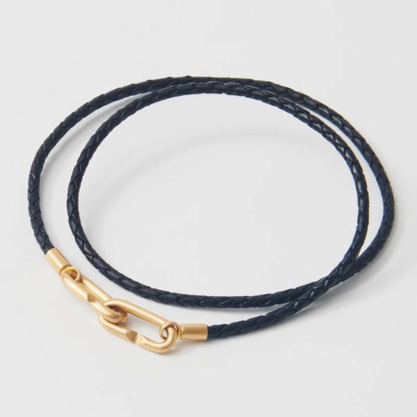 Reinstein Ross Diamond Match™ Double Link Leather Bracelet