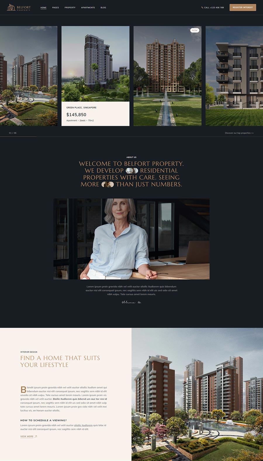 Belfort WordPress Theme