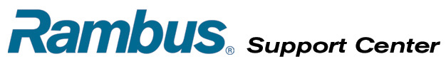 Rambus Support Center