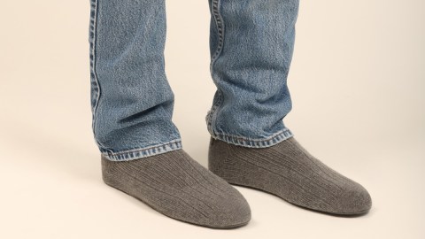 Brave Pudding cashmere sock shoe