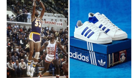 Kareem Abdul-Jabbar; Adidas Jabbar sneaker.