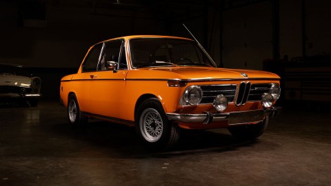 A 1970 BMW 2002 Ti.