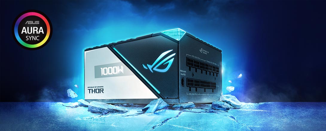 ROG THOR series PSU with Aura sync