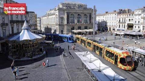 Place de la comédie, à Montpellier.