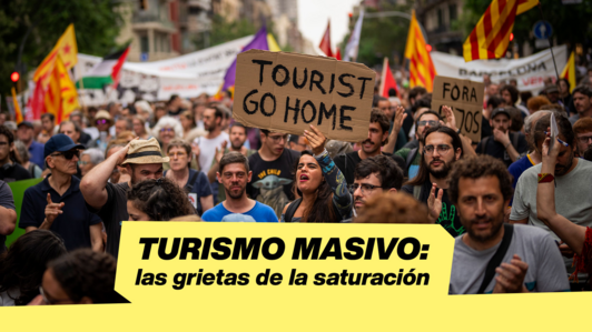 Mientras el turismo internacional está a poco de recobrar por completo las cifras récord prepandémicas, la explosión de turistas deja a su paso costos cada vez más pesados para las poblaciones locales