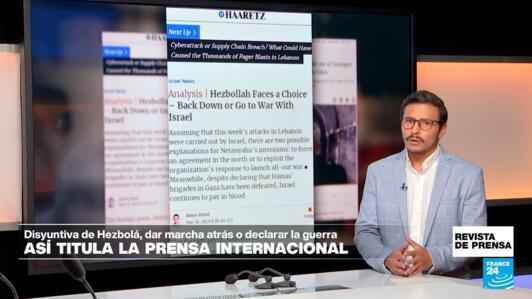 En Revista de Prensa analizamos las posibilidades de reacción, tanto de Israel como de Hezbolá, luego de la explosión de varios dispositivos en el Líbano.