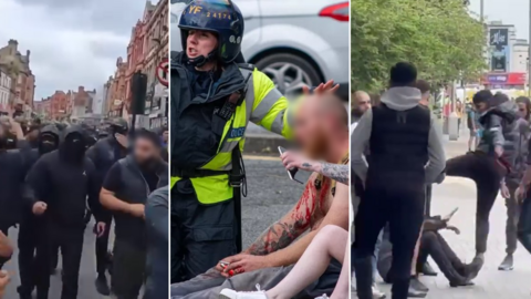 Amid anti-immigration riots in the UK, numerous far-right accounts have circulated videos showing groups of masked men as evidence of an alleged threat posed by a group they call the “Muslim Defence League". While violence and assaults have indeed taken place on the fringes of counter-protests against the riots, there is no evidence of a co-ordinated Muslim self-defence group.