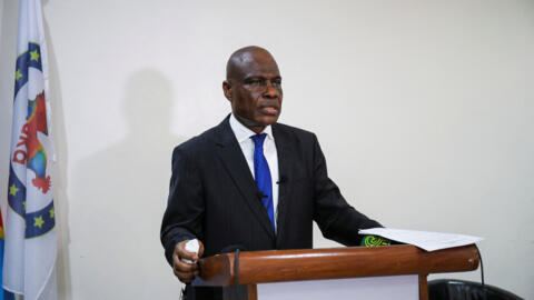  Martin Fayulu, Kinara wa muungano wa LAMUKA nchini DRC, Tarehe  30 Septemba 2023.