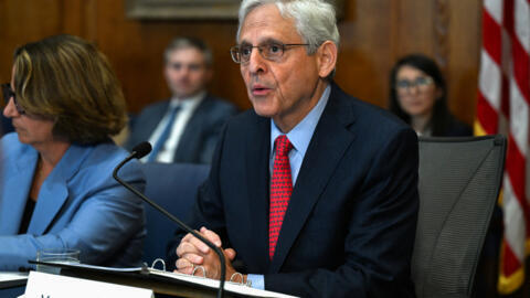 U.S. Attorney General Merrick Garland gives remarks during a meeting of the Department of Justice’s Election Threats Task Force at Justice Department in Washington, U.S., September 4, 2024.