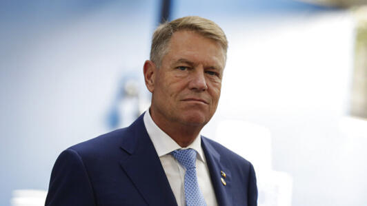 Le président roumain Klaus Iohannis, le 20 juillet 2020.