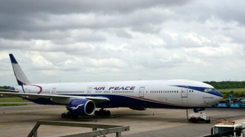 Un avion de la compagnie nigériane Air Peace.