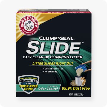 Arm & Hammer Clump & Seal Slide cat litter