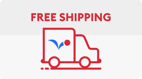 Truck illustration with text: Free Shipping