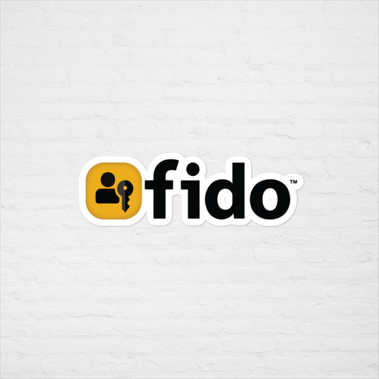 FIDO & Passkey Sticker