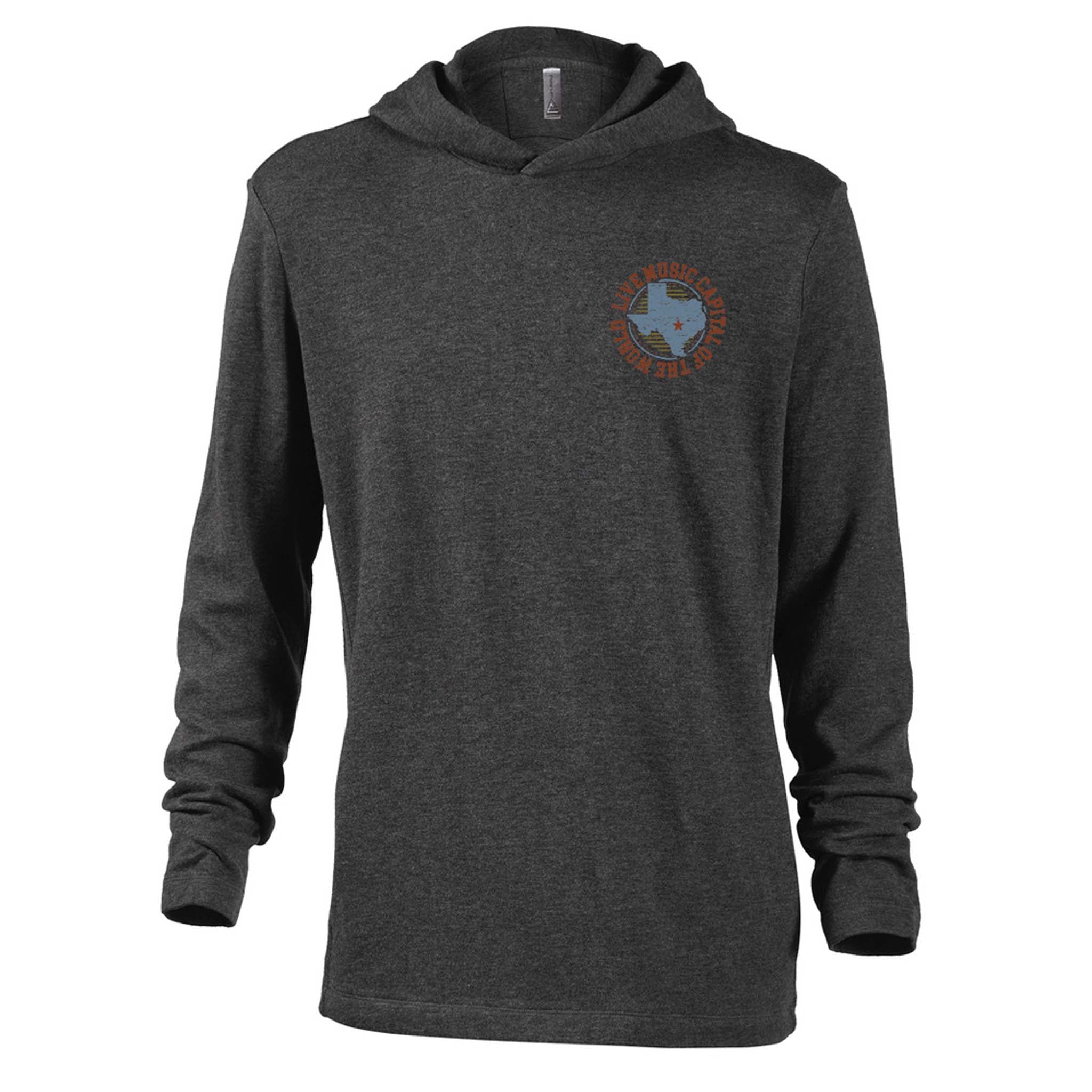 Texas State Rustic Poster Hoodie