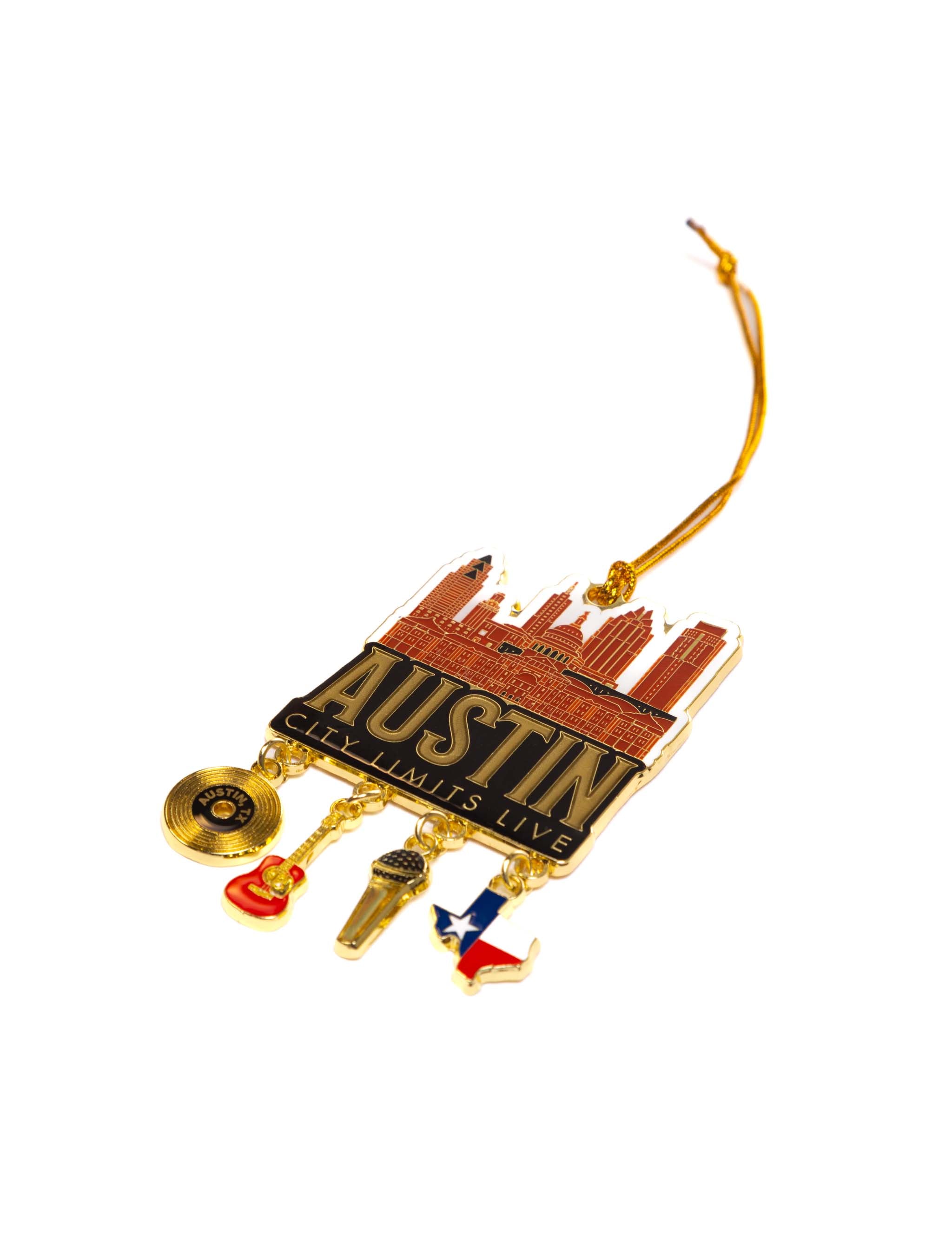 ACL Live Austin Skyline Dangling Charm Ornament