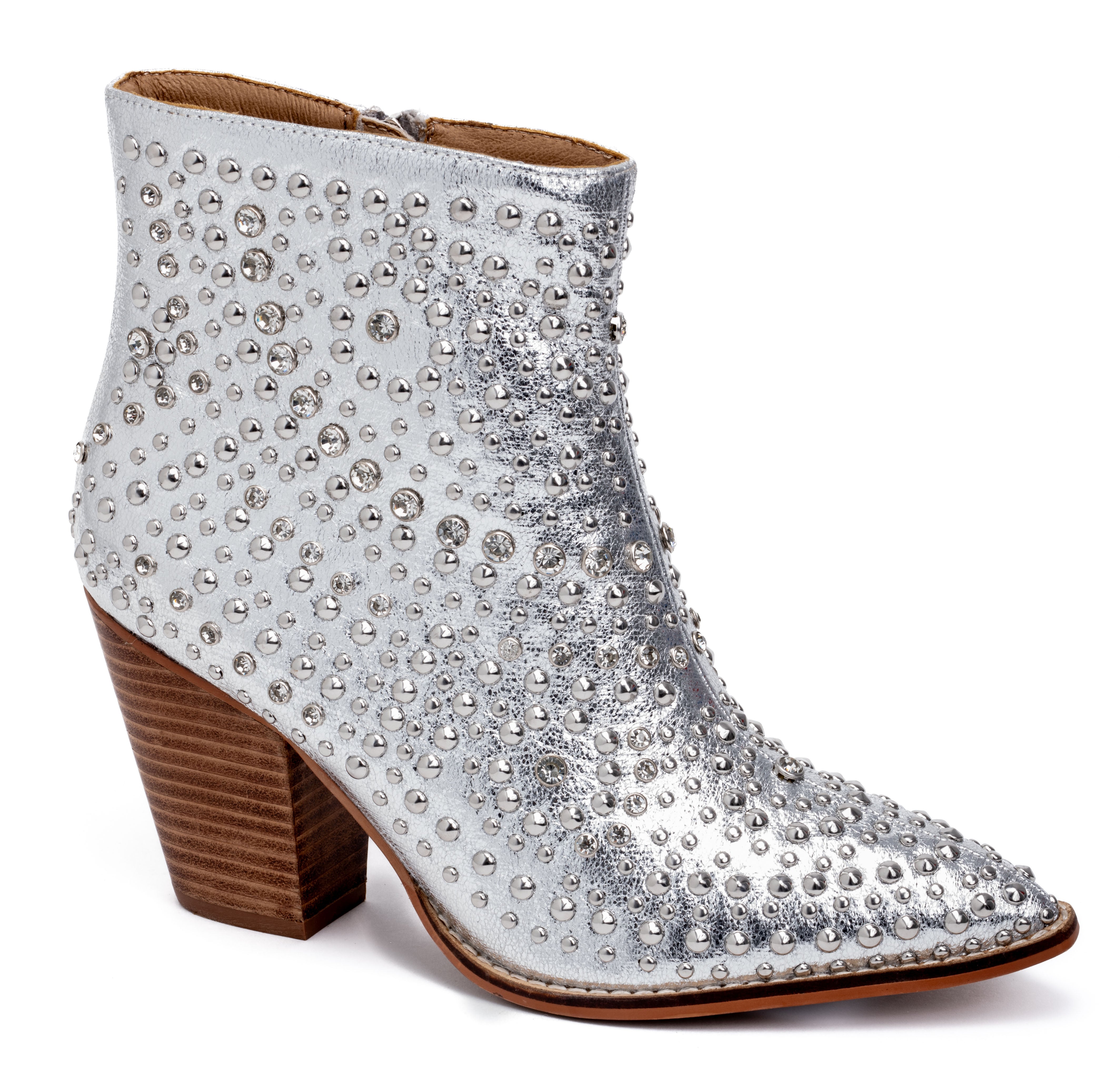 Line Dance Bedazzled Ankle Boot by Corkys