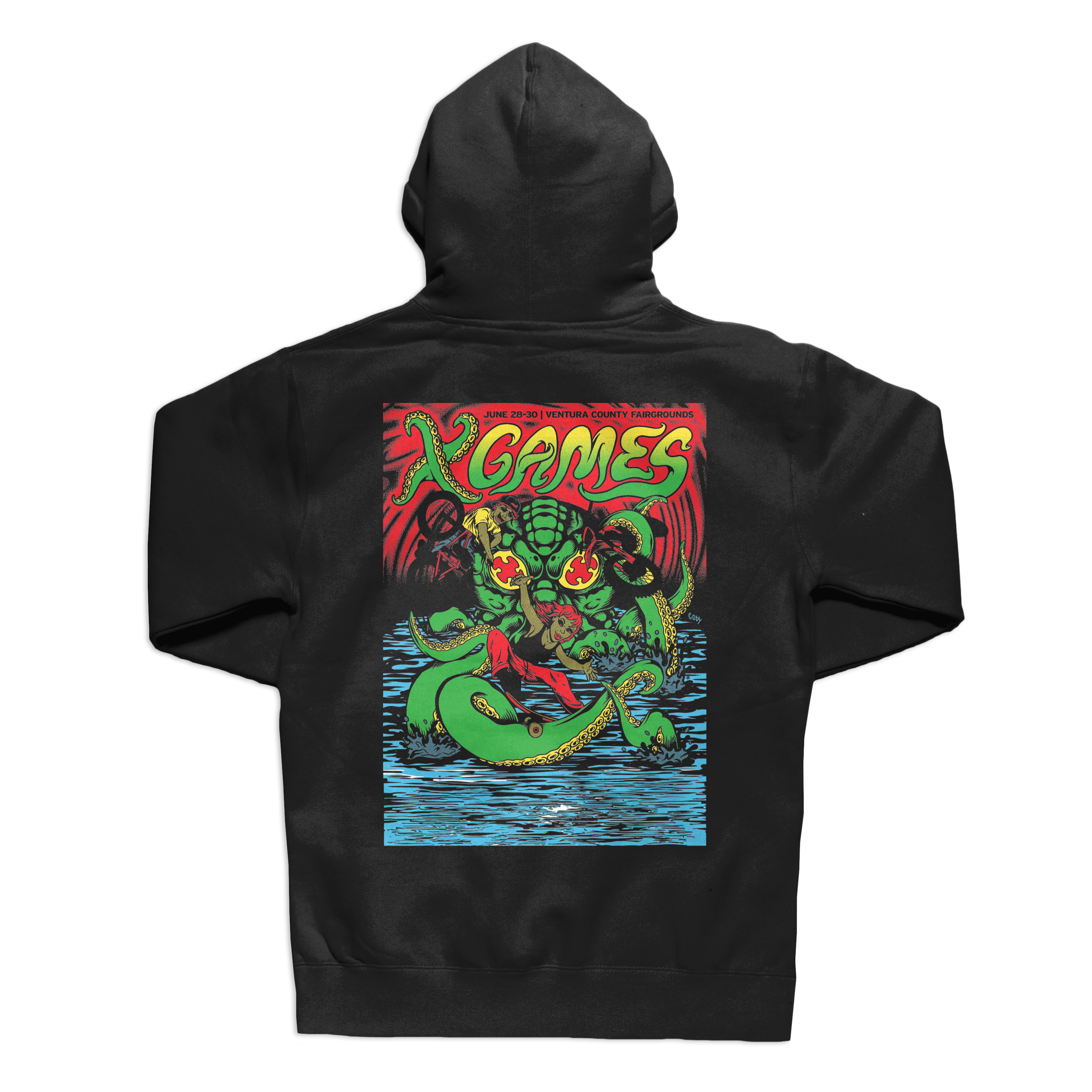 X Games Poster Hoodie