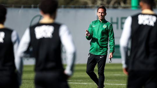 Sporting: as imagens do 1.º treino de João Pereira