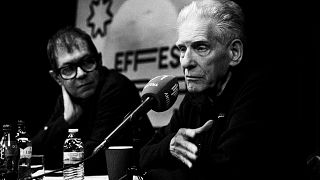 David Cronenberg avec António Costa, directeur adjoint de LEFFEST