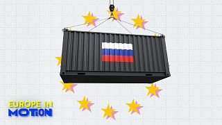 Where does the EU stand on trading goods with Russia? 