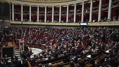 Assemblée nationale le mercredi 4 décembre 2024 à Paris. 