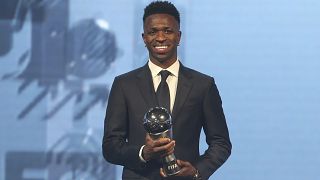 Vinícius Júnior and  Bonmatí win best player at Fifa 2024 awards