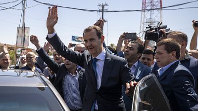 El presidente sirio Bashar al-Assad en 2021