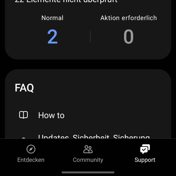 Handy lädt nicht mehr: Samsung Members App Support