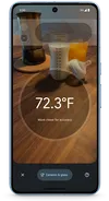 Image showing object temperature sensor on Pixel 8 Pro