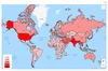 Distribution of the targets of government-backed phishing in 2019