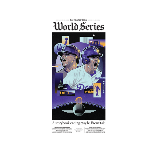 World Series Game 2: 10/28/24 Page Print