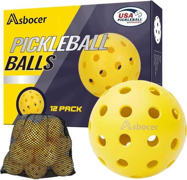 Asbocer Pickleball Balls