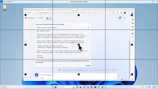 mouse grid image voice access