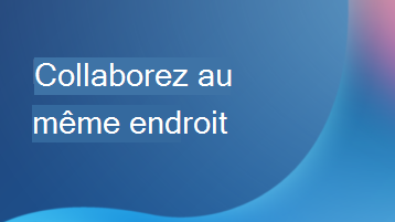 Illustration avec superposition de texte indiquant Tout en un seul endroit