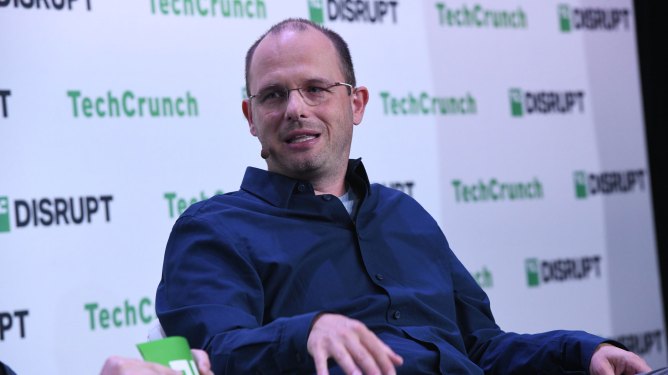 GitHub CEO Thomas Dohmke at TechCrunch Disrupt 2023 in San Francisco on Wednesday, September 21, 2023