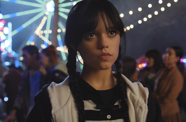 Jenna Ortega in Wednesday