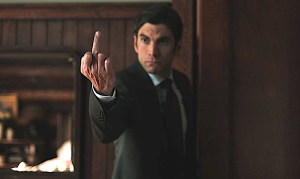 yellowstone season 1 episode 2 jamie flips off beth wes bentley