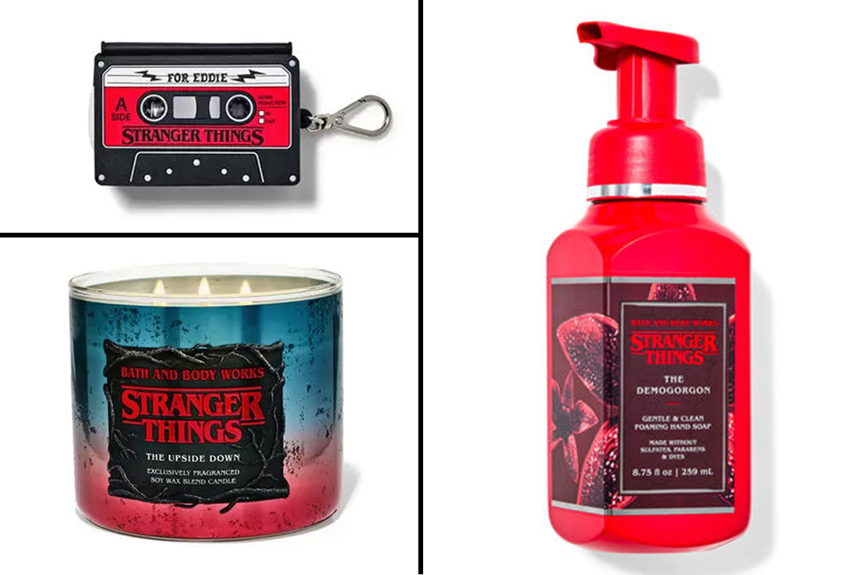 Stranger Things x Bath & Body Works Collaboration: Candles, Soap & More