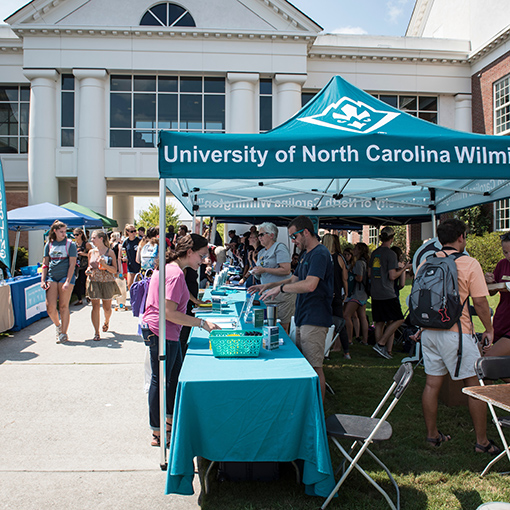 Students at the involvement carnival