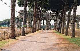 Parc des Aqueducs, dans l'Agro Romano.