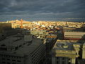 Inner Harbor sky in Baltimore after a storm passed