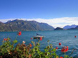 Il lago di Como visto da Menaggio