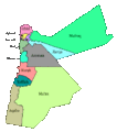 التقسيم الإداري في الأردن