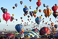 Massenstart von Heißluftballonen (ab 19.10.2008)