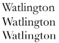 Monotype Garamond (based on Jannon) compared to the more geometric transitional serif and Didone type that replaced old-styles during the eighteenth century.