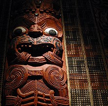 Māori carving